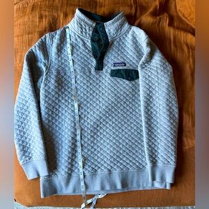 Patagonia quilted sweater